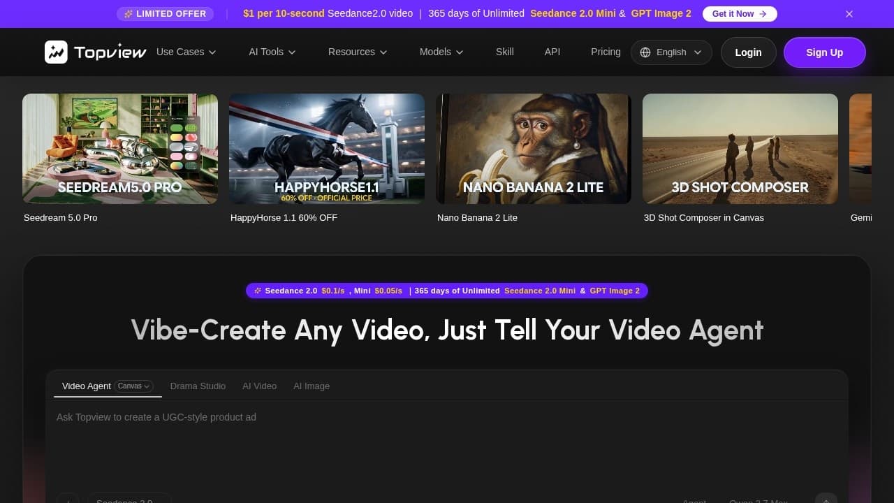 TopView website screenshot